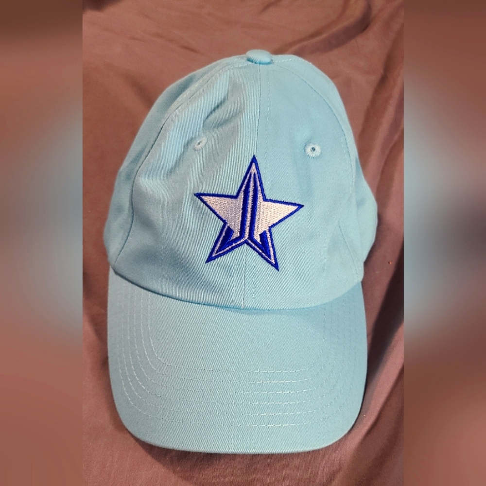 Jeffree Star dad baseball cap/hat baby blue new without tags